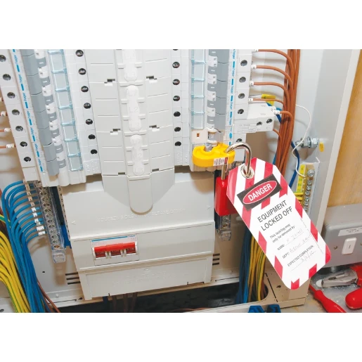 LOK2 MCB Yellow Isolation Lock