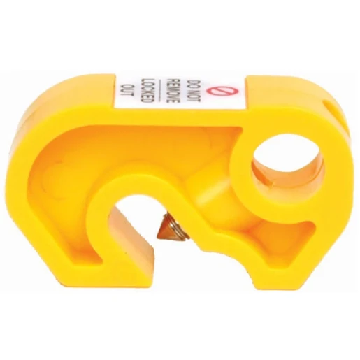LOK2 MCB Yellow Isolation Lock
