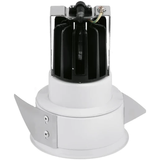 Bezel Fixed Downlight 90mm White M10 Slimtrim