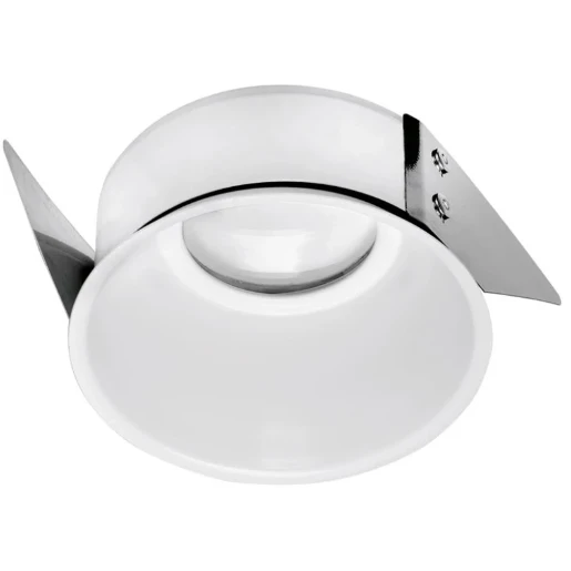 Bezel Fixed Downlight 90mm White M10 Slimtrim