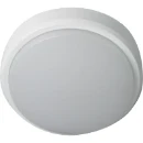 OHIO 12W IP54 CIRCULAR BULKHEAD, 3000K, c/w WHITE and BLACK