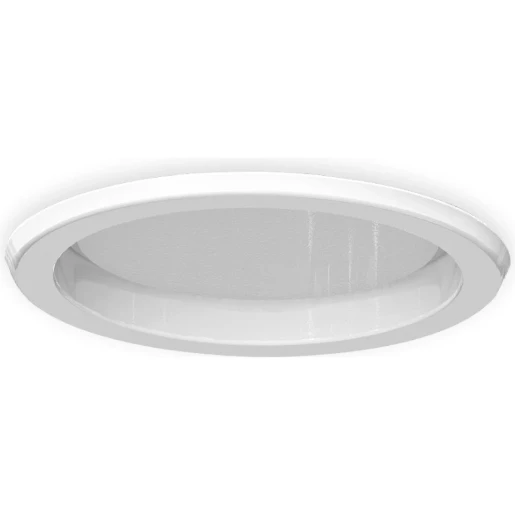 Downlight LED Opal 4000K IP44 26W 236X91mm 210mm Dia White Polycarbonate