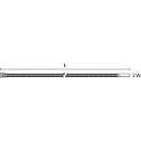Hellerman T50I Tie 300x4.6mm PK=100 Blk