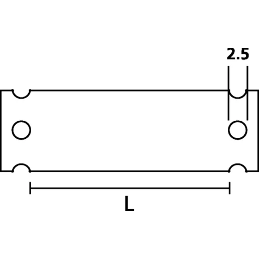 Hellerman Carrier 70x13mm PK=50