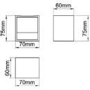 Wall Light LED 3000K 3.5W White