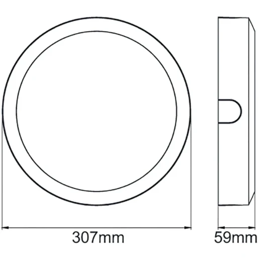 Rim Plain Matt Silver