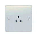 Designa 21S021UN 1 Gang 2A Unswitched Single Socket White