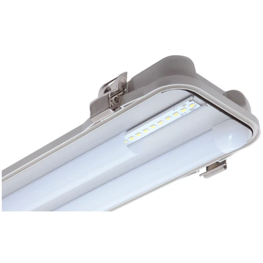 80W Led 5Ft Twin Ip65 Non Corrosive 7600Lm