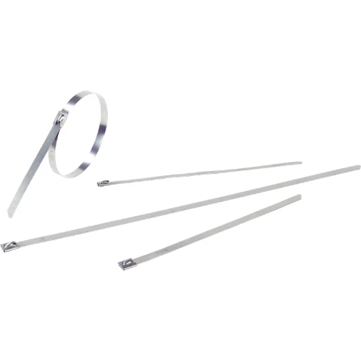 Cable Tie Self Locking 316 Grade 4.6 x 200mm Stainless Steel [Pack=100]