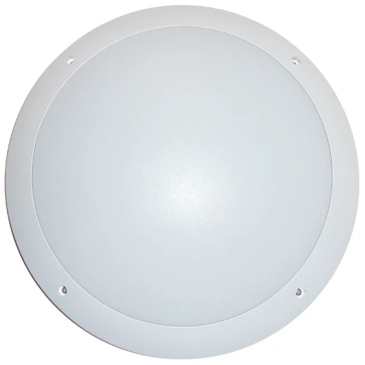 Bulkhead LED Round Microwave Sensor 12W 4200K White