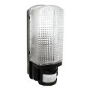 Bulkhead LED PIR 60W 270 x 113 x 112mm Black