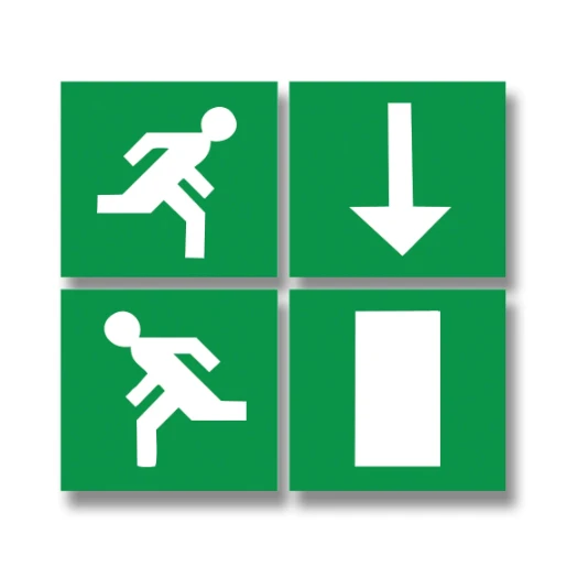 Legend Set 100 x 100mm Green