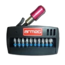 Bit Set Pz2 Screwdriver 11 Piece Click&Drive Adaptor