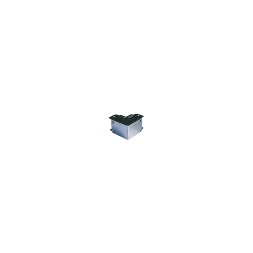 Bend Gusset 1Compartment Outside 50 x 50mm Steel Galvanised Lid+Coupling