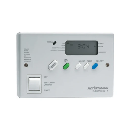 Time Switch Electronic 24 Hr 3 On/Off Automatic Boost