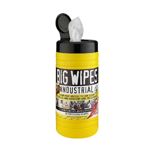 Multi Purpose Wipe Tub Black Top (Pack=80)