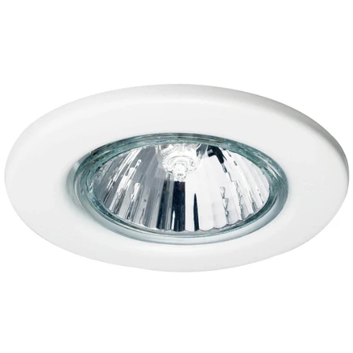 Designa QPAR16 GU10 Halogen Downlight 50W 80 x 130mm White