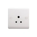 Designa 21S051UN 1 Gang 5A Unswitched Single Socket White