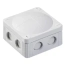 Junction Box 5Pole 32A Terminal IP66 85 x 85 x 51mm Grey Polypropylene