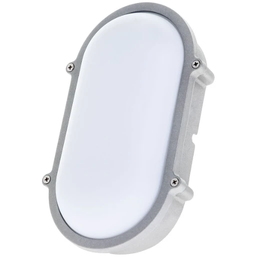 Bulkhead LED Energy Saving Oval Super Slimline 15W 900lm IP65