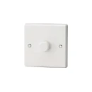V-Com 1-Gang 2-Way Push-On/Off Rotary LED Dimmer