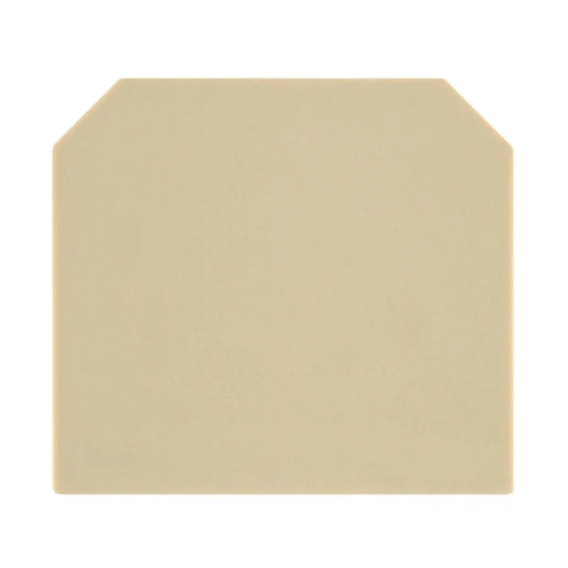 SAK Polyamide 66 End Plate 40 x 1.5 x 36mm Beige