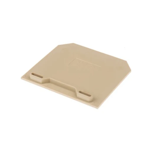 SAK Polyamide 66 End Plate 58 x 1.5 x 52mm Beige