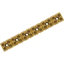 Terminal Strip Mk3/12 Multipin 2.5mm Yellow Screw Connector