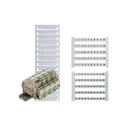 Dekafix 6mm Polyamide 66 Terminal Marker 6 x 5mm White/Black