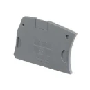 ES4 25A Disconnect Terminal Block with Orange Blade 33.7 x 2.2 x 50.9mm Dark Grey