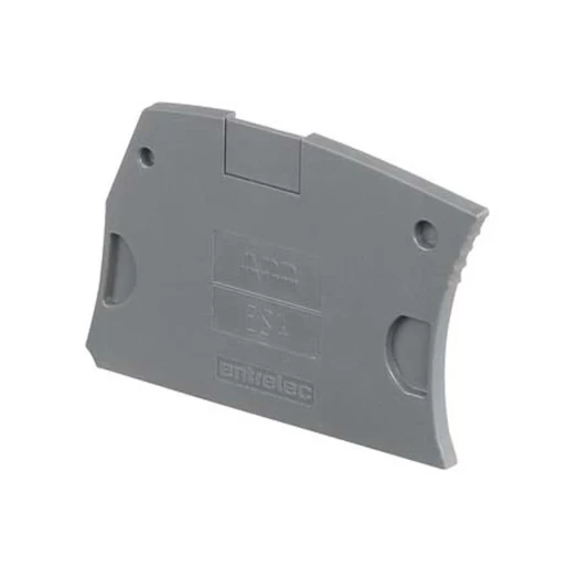 ES4 25A Disconnect Terminal Block with Orange Blade 33.7 x 2.2 x 50.9mm Dark Grey