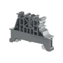 SNK Polyamide End Stop 35 x 10 x 53.5mm Dark Grey