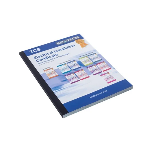 New Electrical Installation Certificate for greater than 100A