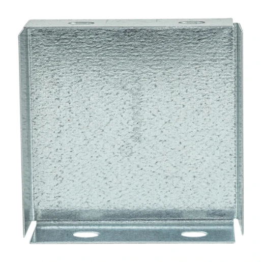 Stop End 100 x 100mm Steel Galvanised for Trunking