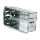 Box 2 Gang Dry Lining 47mm Pre-Galvanised Steel