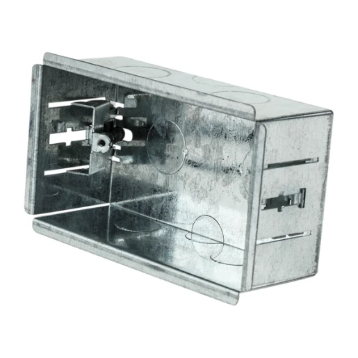 Box 2 Gang Dry Lining 47mm Pre-Galvanised Steel