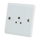 Designa 21S021UN 1 Gang 2A Unswitched Single Socket White