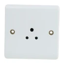 Designa 21S021UN 1 Gang 2A Unswitched Single Socket White