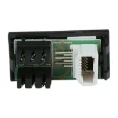 Designa 41SECTELB Modular Grid Telephone Slave Socket Black