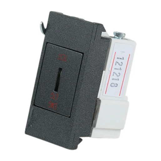 Designa 41S202KEL 2-Way 20A Emergency Lighting Test Keyswitch Black