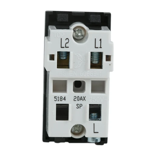 Designa 41S103B 10A Intermediate Switch Module Black