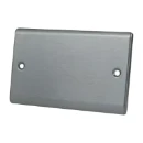 Designa 25BP2 Blank Plate 2 Gang Graphite