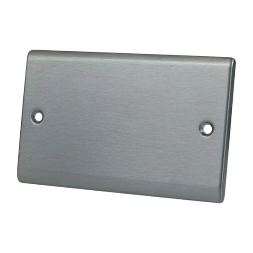 Designa 25BP2 Blank Plate 2 Gang Graphite