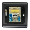 Designa 25MASTEL 1 Gang Master Telephone Socket Graphite with Black Insert