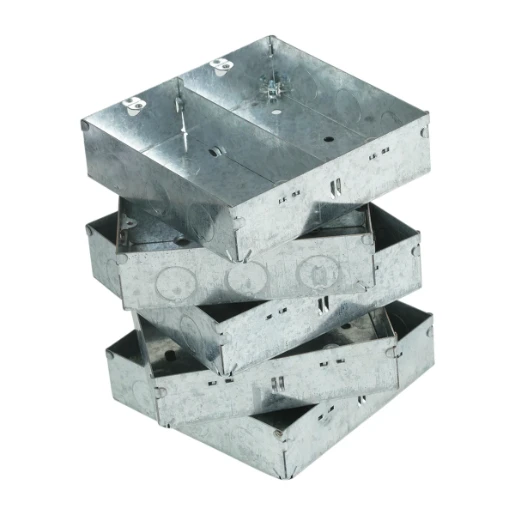 Designa S1020N 6/8-Gang Grid Flush Mount Back Box with Knockouts