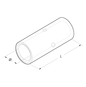 Copper Through Connector