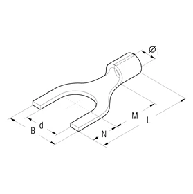 Fork Terminal Brazed Seam