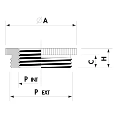 Thread Reducer M40-M32