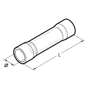 Connector 16mm2 Blue