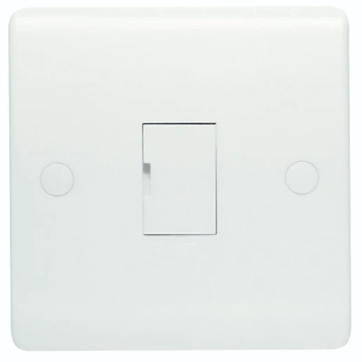 Designa 21SPU13UN 13A Unswitched Fused Spur Connection Unit White
